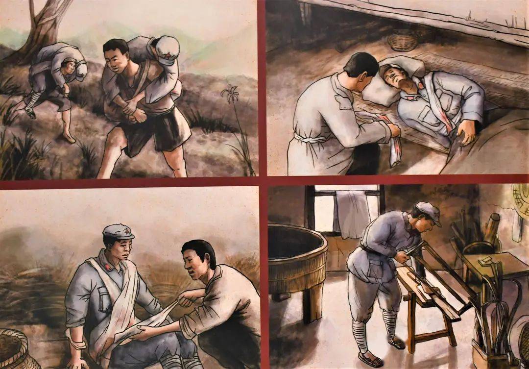 军爱民,民拥军,浓浓鱼水情