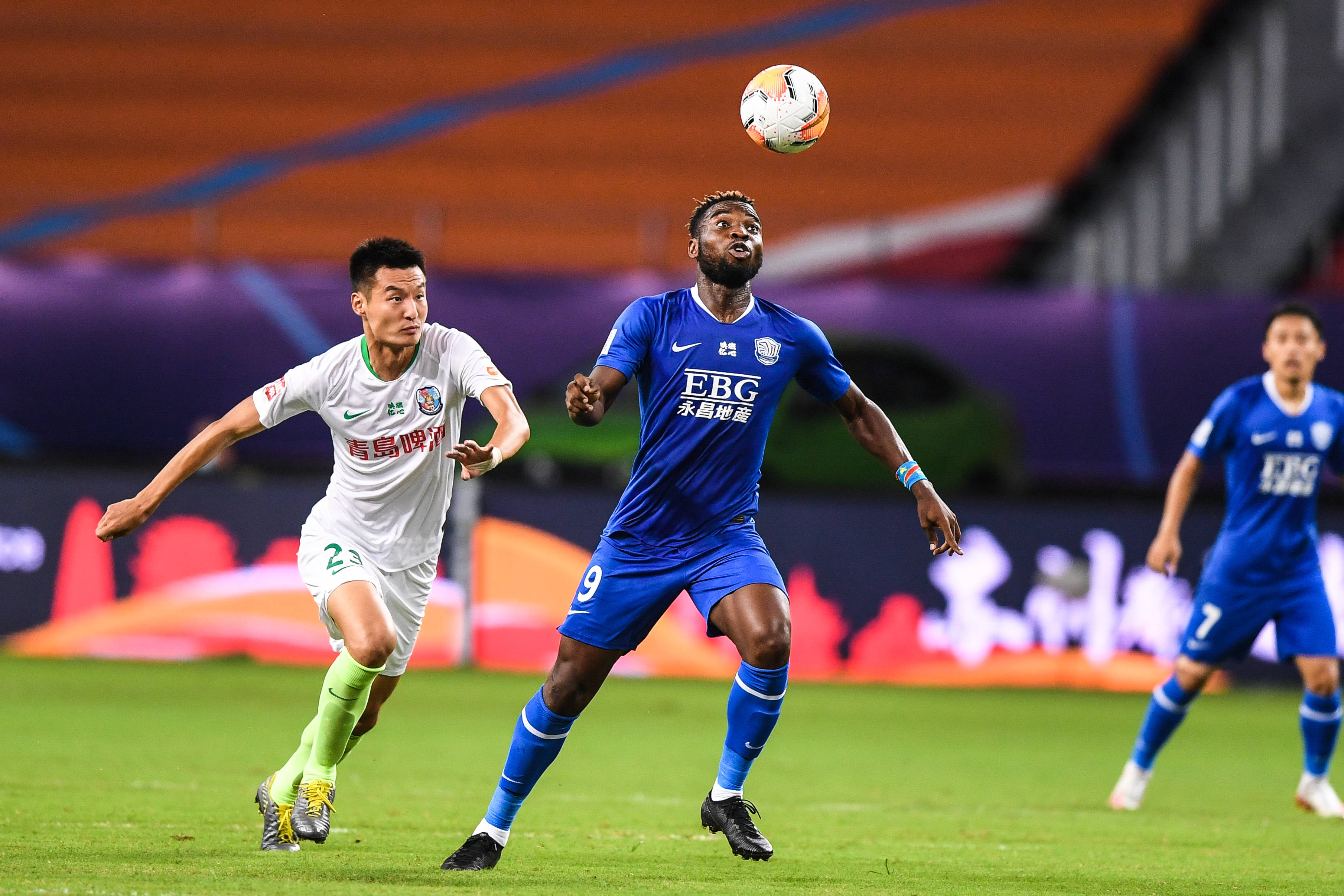 足球——中超:石家庄永昌战平青岛黄海青港