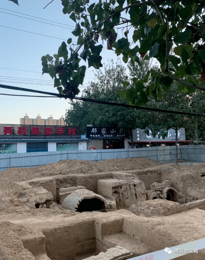 刚刚濮阳这个地方发现大型古墓群
