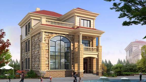 造价30万的3层现代别墅,简直太值了!