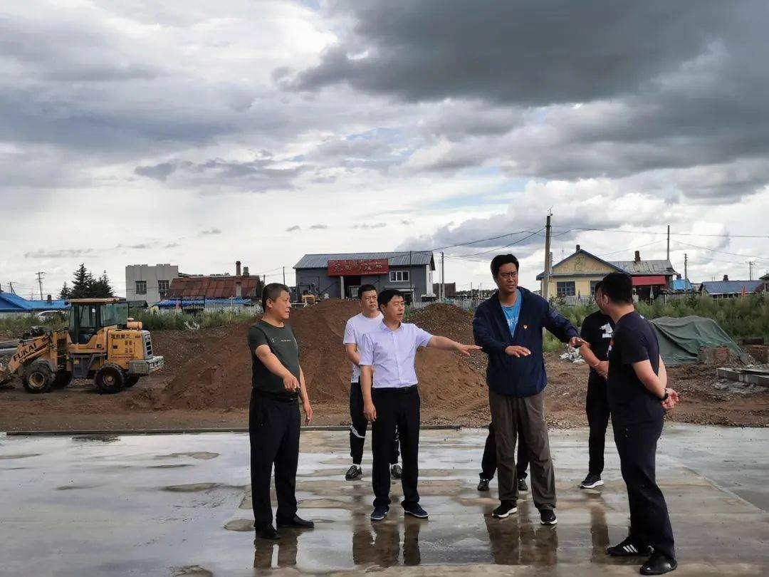 动态牙克石市委常委组织部部长黄义喜同志深入免渡河镇调研指导工作