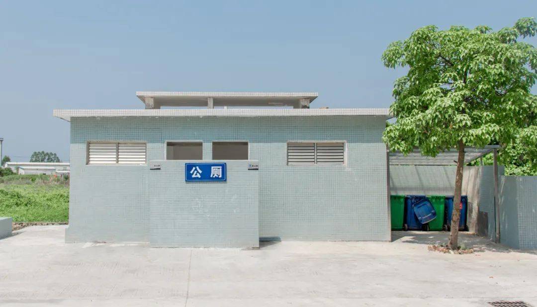 村里的水泥路变成了沥青路, 又建起了公园,球场,公厕,卫生站, 就连