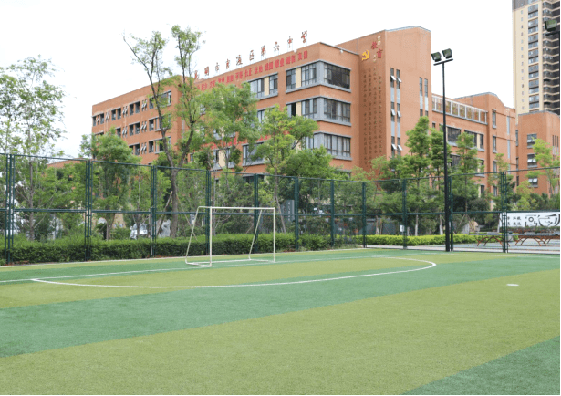 学校概况明亮的官六中培育生命自信