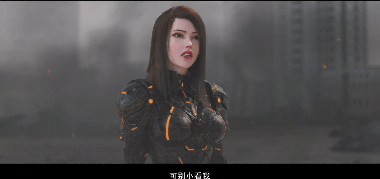 烈阳天道蕾娜凭四套衣服征服观众黑甲装最帅这套衣服吸粉无数