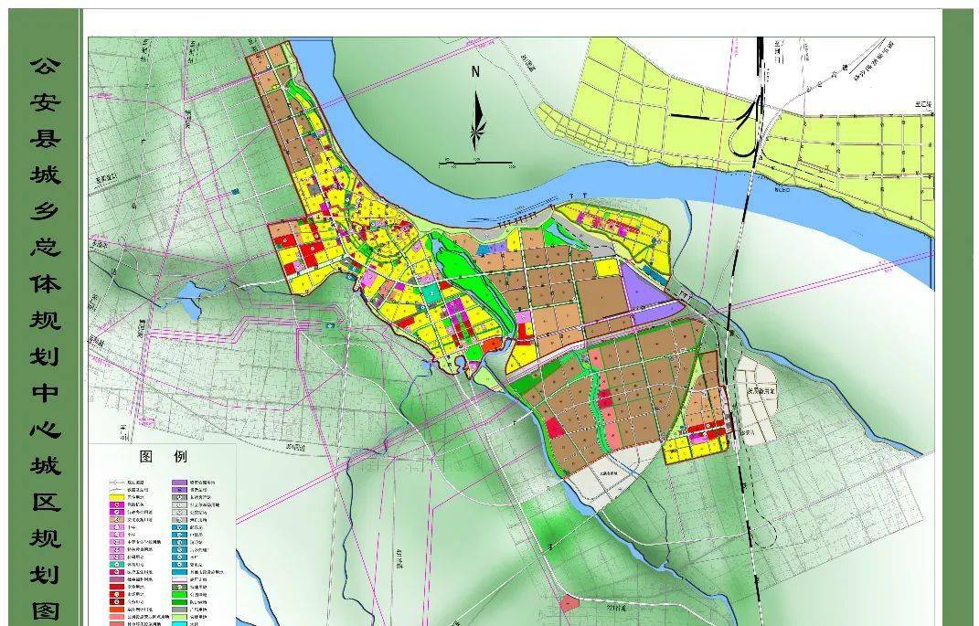 南部县城北片区规划图图片