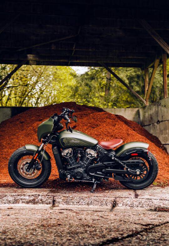 摩托机车帅气十足