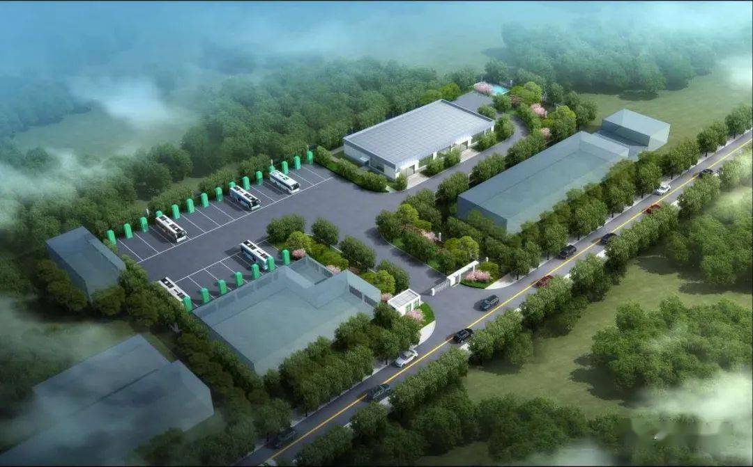 (古城站效果图)古城站龙扬站立德站十八里站分别是四个乡镇综合运输