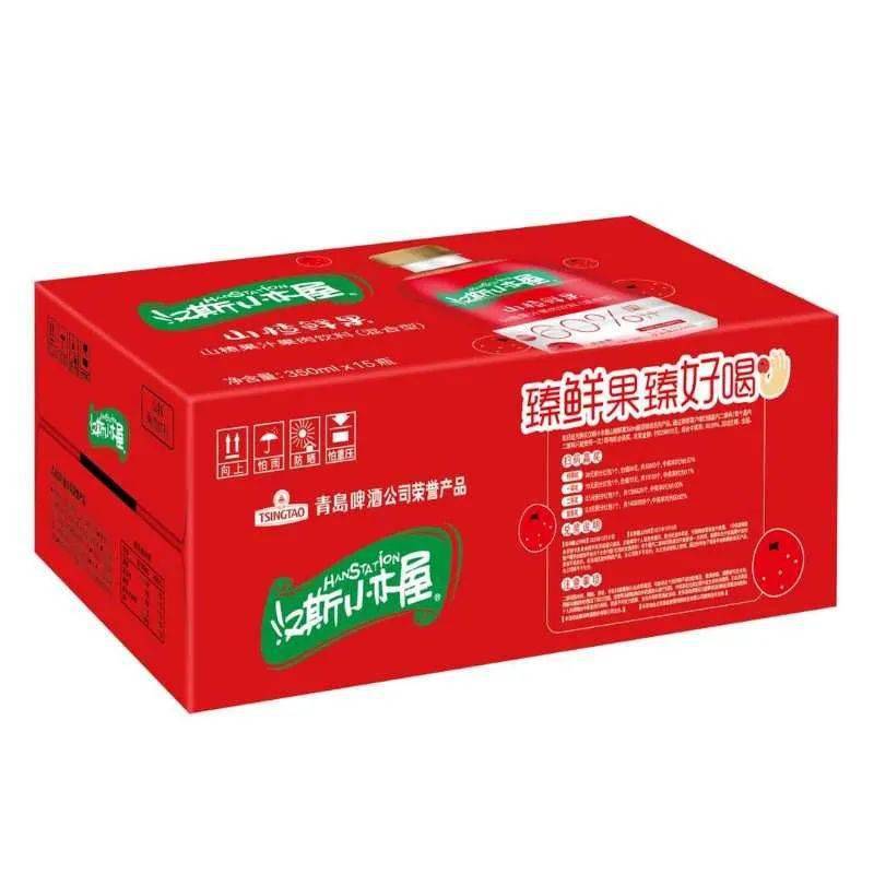 汉斯小木屋山楂鲜果(15瓶装)活动价63元/箱千层冰天然泉水(24瓶装)
