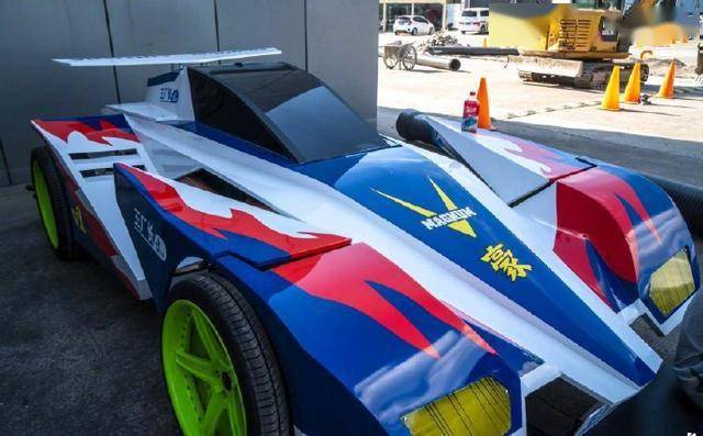 1:1比例《四驱兄弟》"胜利冲锋"四驱车