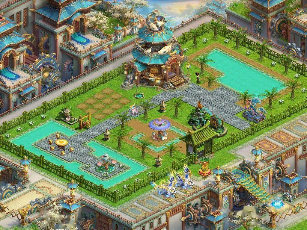 秀出你的最美庭院设计,有机会赢取周边好礼,专属称谓,机械坐骑皮肤等