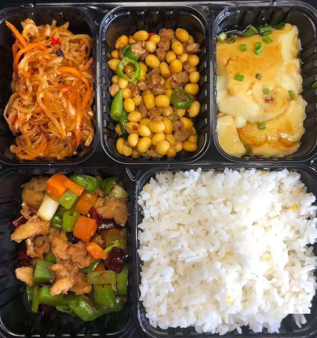 像妈妈的味道天天不重样的百搭盒饭两荤两素,一荤两素每天都是不同菜