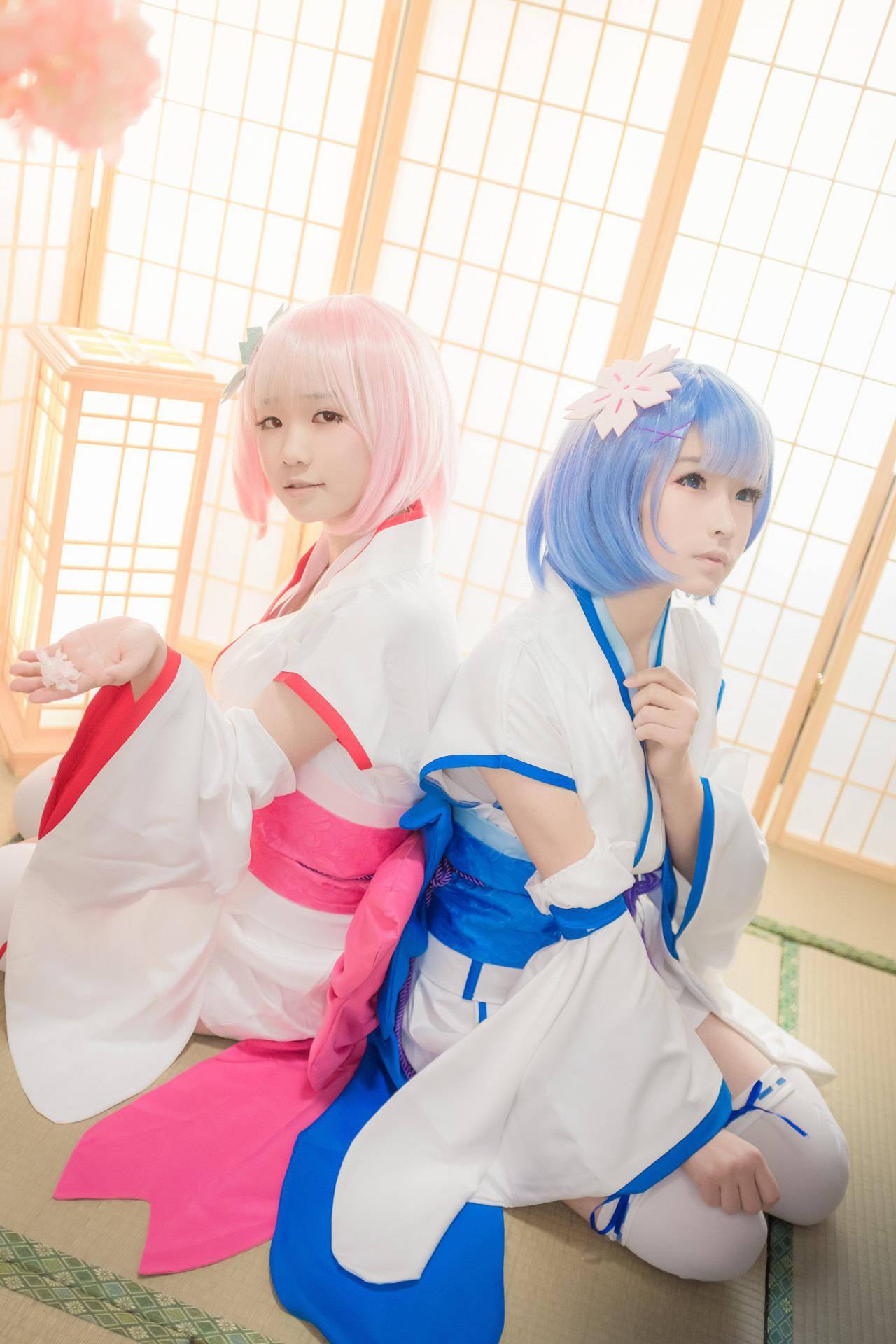 从零开始的异世界生活 蕾姆拉姆cosplay