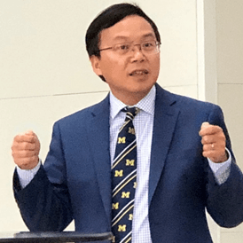 通讯作者:美国密歇根大学陈育庆教授