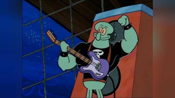 章鱼哥拥有强健的肌肉还有势不可挡的气魄