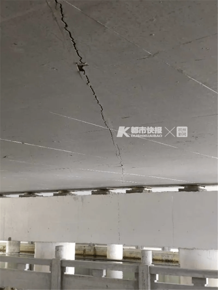 杭州一新建桥尚未开通就有两厘米裂缝责任单位为沉降缝