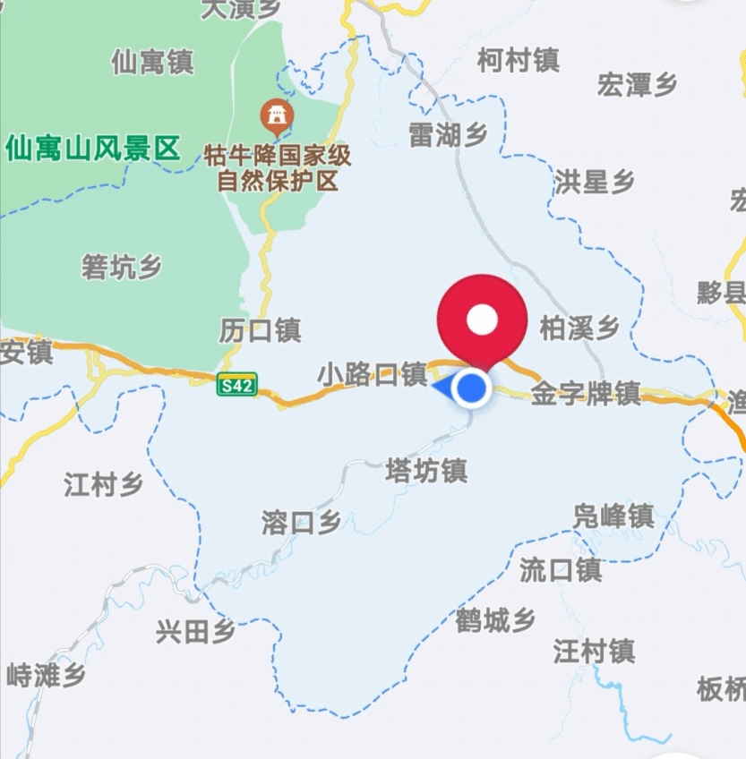 祁门县柏溪乡地图图片