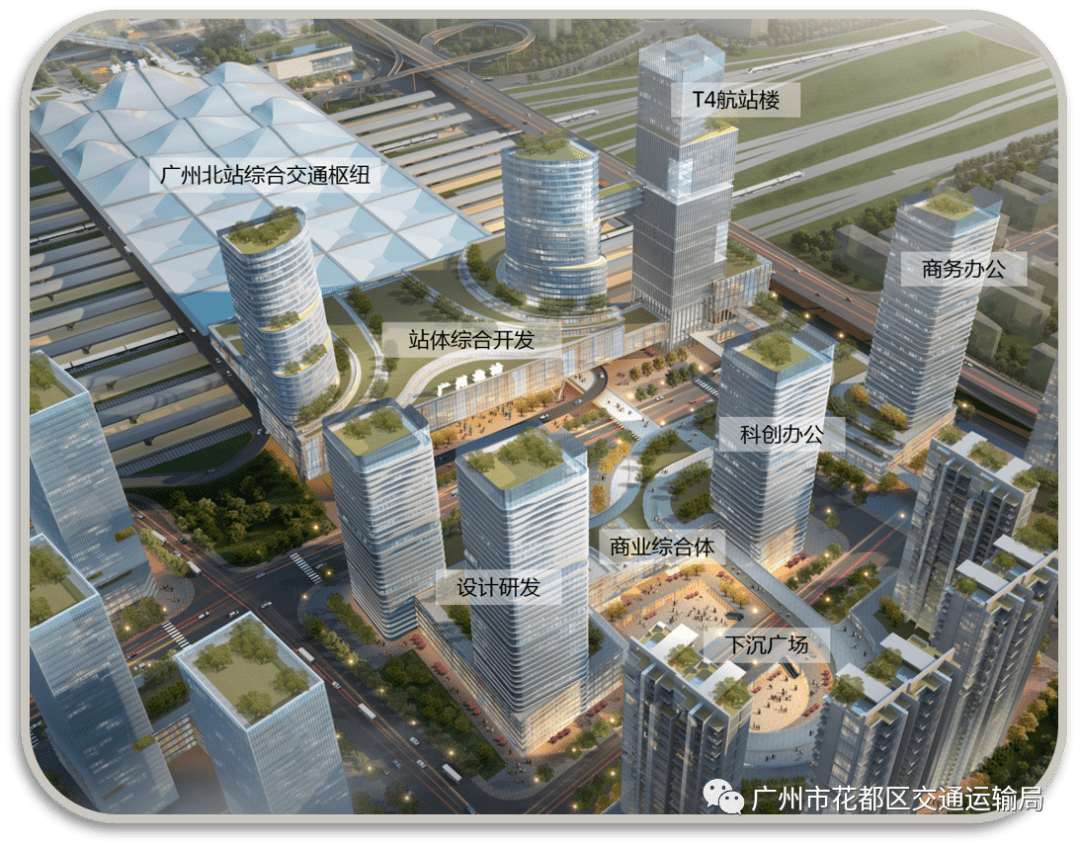 广州北站未来效果图图片