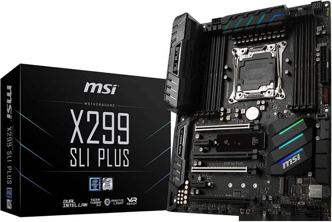 msi x299 sli plus atx lga2066 主板