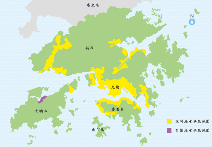 香港18个区划分图图片