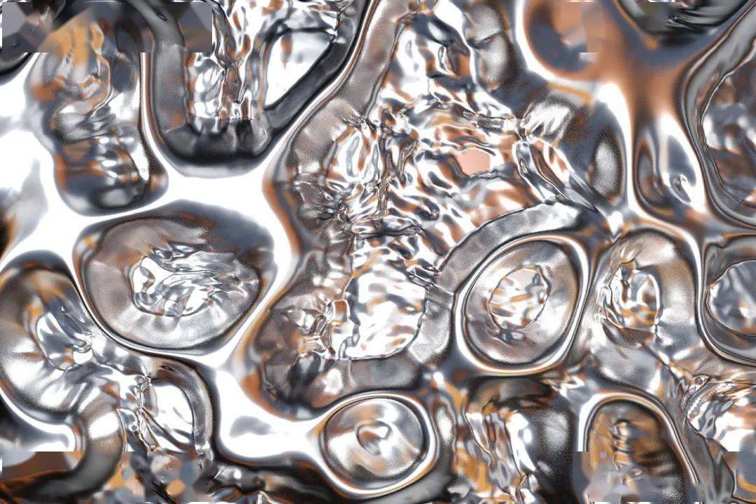 设计素材抽象液体金属高清背景图素材集psdaipdf