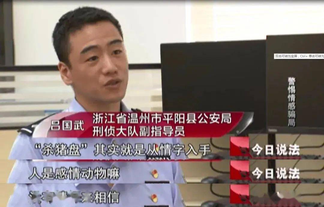 平阳女孩遭遇"杀猪盘"_王伟