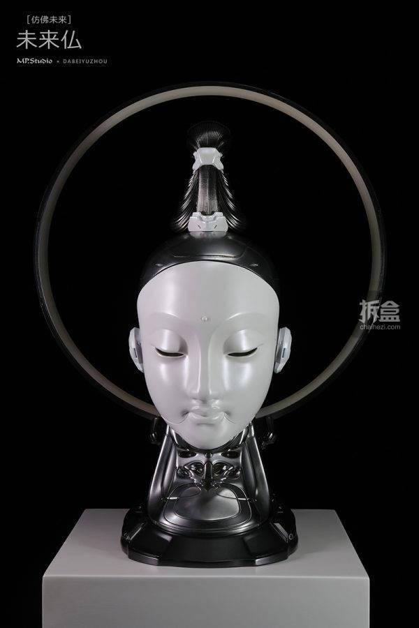 MP x 大悲宇宙 林琨皓 东方赛博格 仿佛未来 未来仏 雕像-搜狐大视野-搜狐新闻