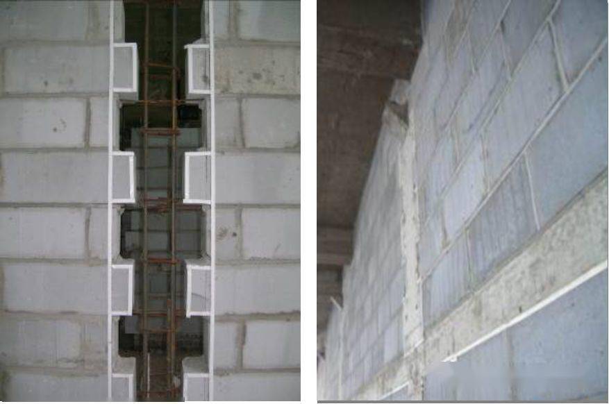 构造柱与墙体连接处应砌成马牙槎,马牙槎应先退后进,马牙槎尺寸为60mm