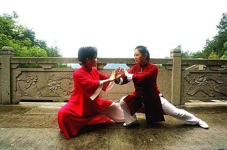 太极推手的技巧和作用,看懂了一定要试试_演练