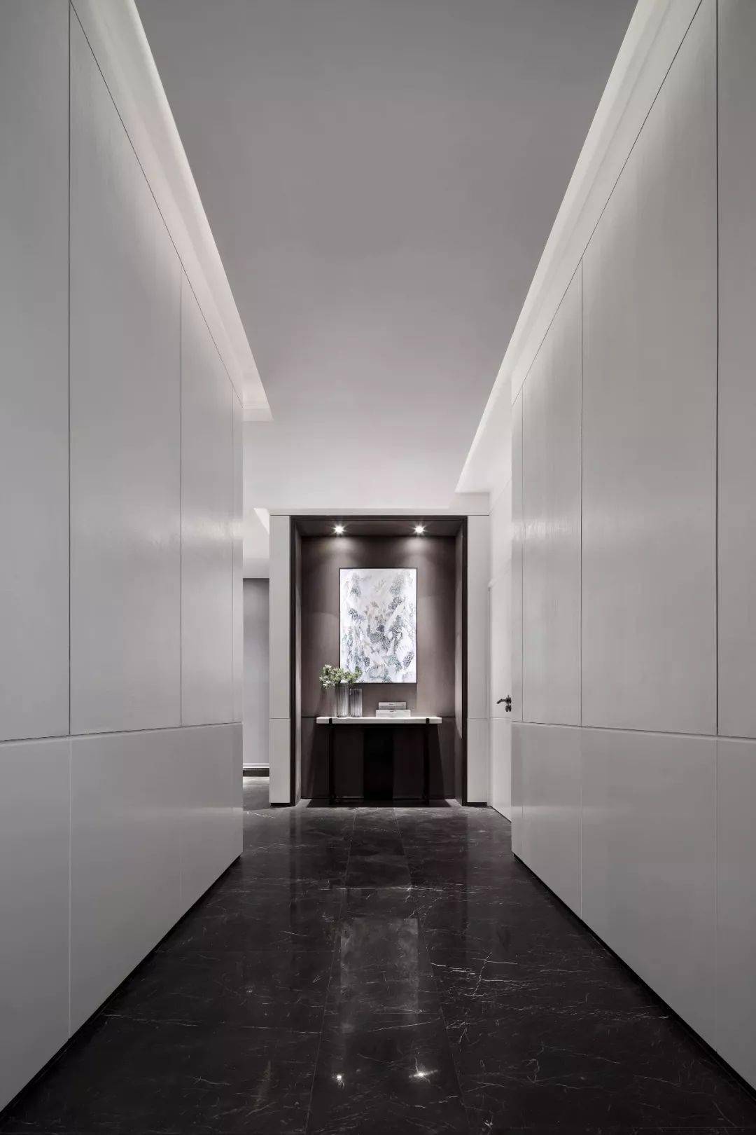 案例黑白根大理石地面极致典雅