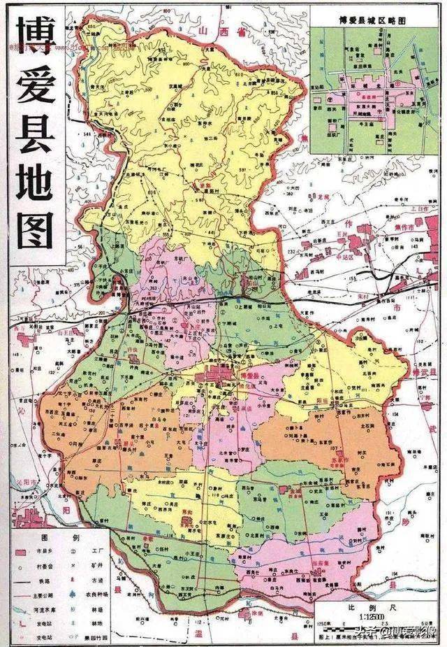 博爱县寨豁乡地图图片