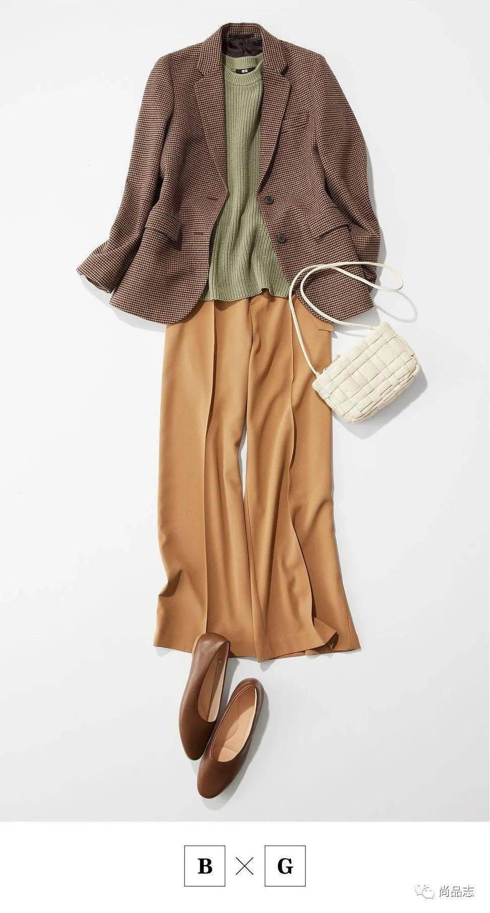 如何用8件衣服组合出14套造型?