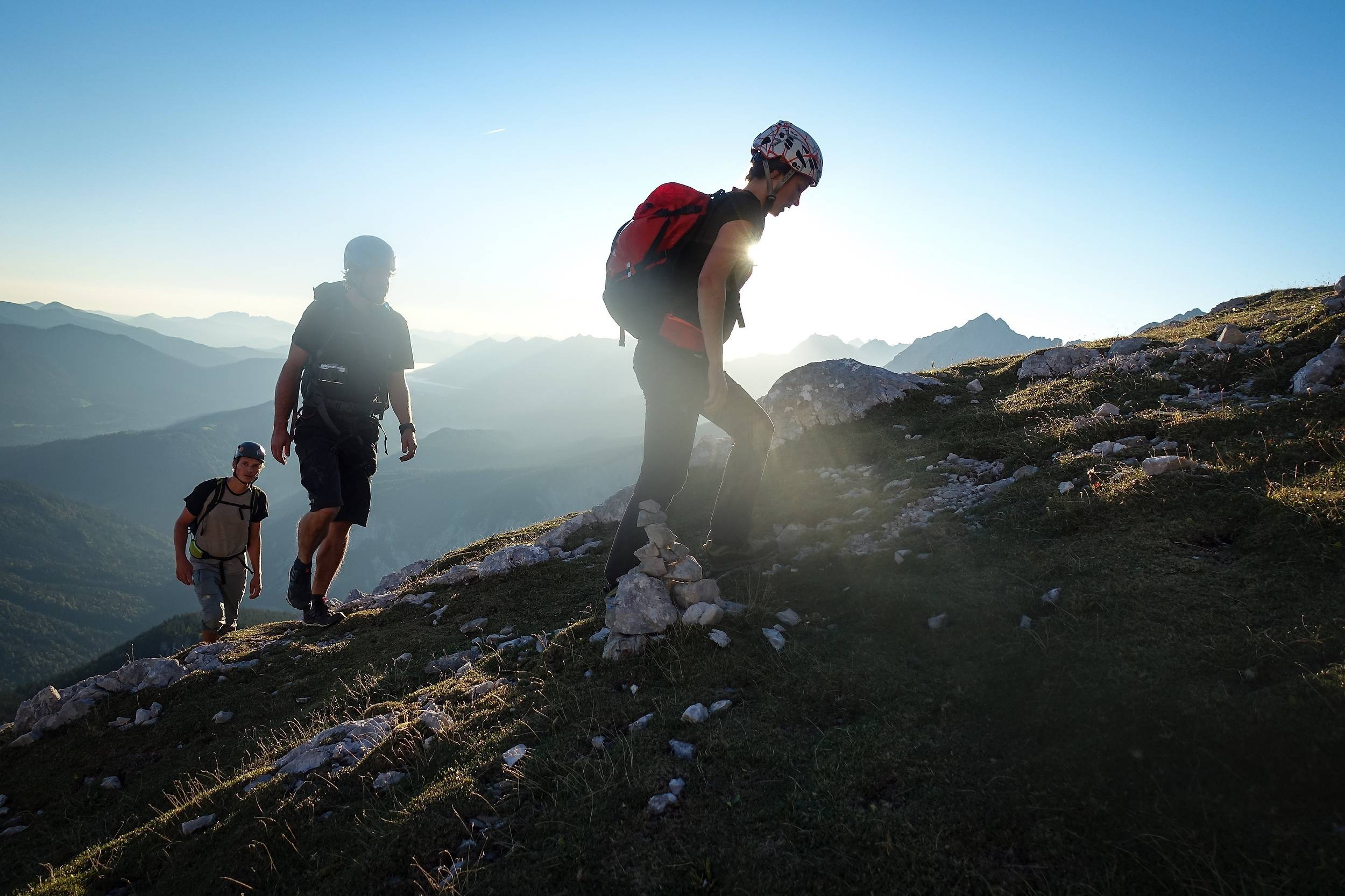 攀登霍赫布拉森山