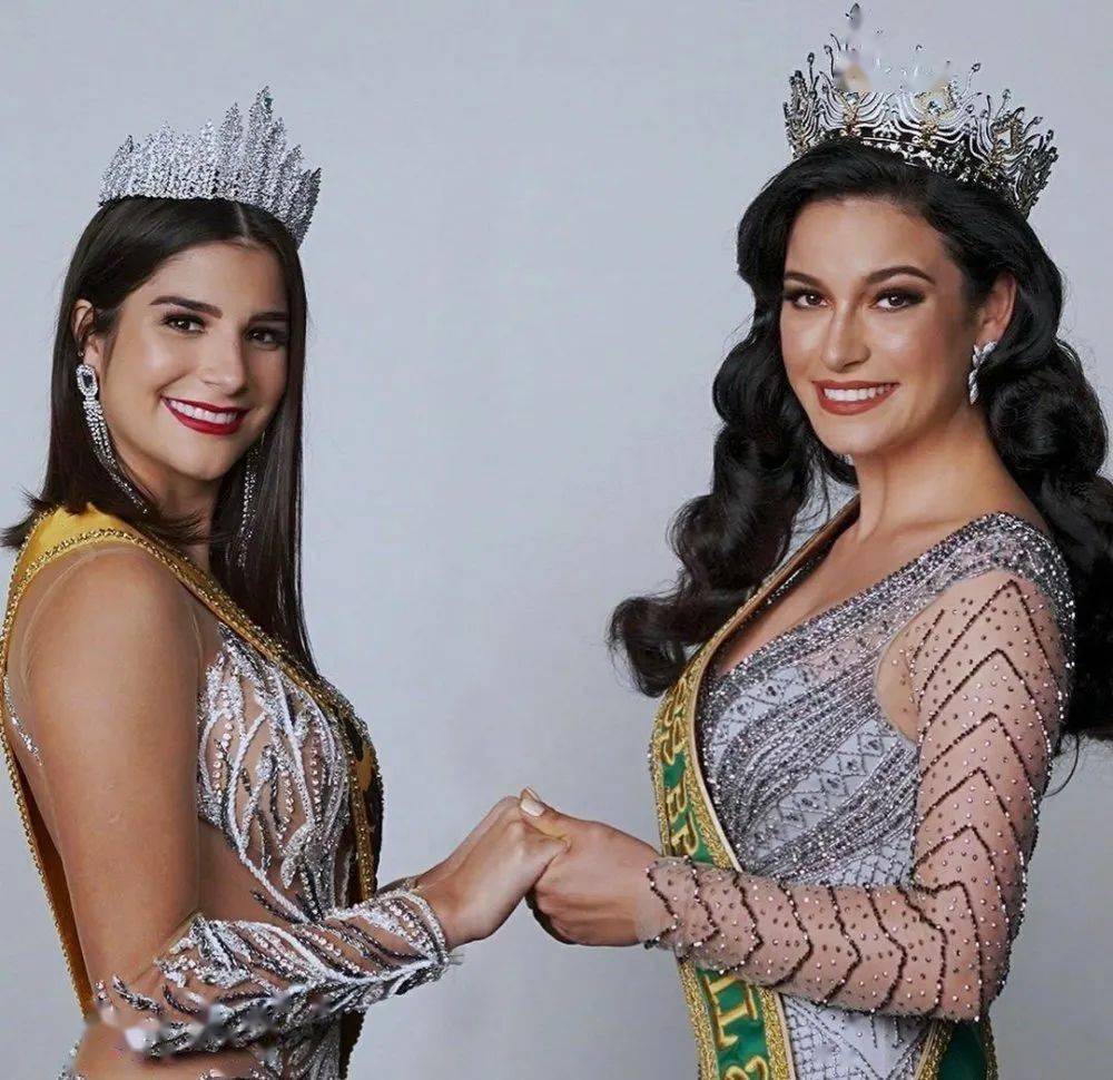 居住在中国的混血儿朱莉娅·伽玛(julia gama)当选2020年巴西小姐,并