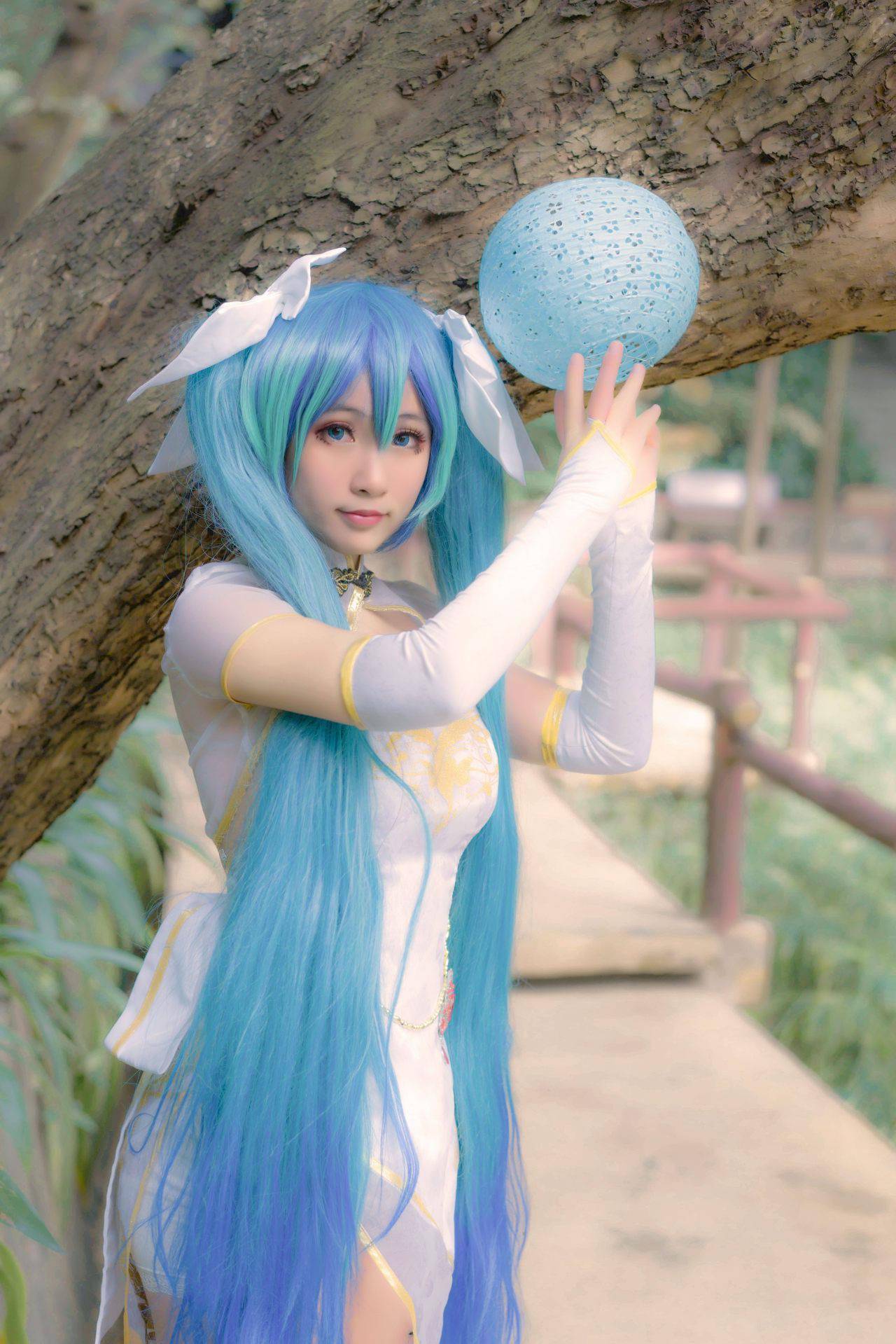 vocaloidmiku金丝雀cosplay