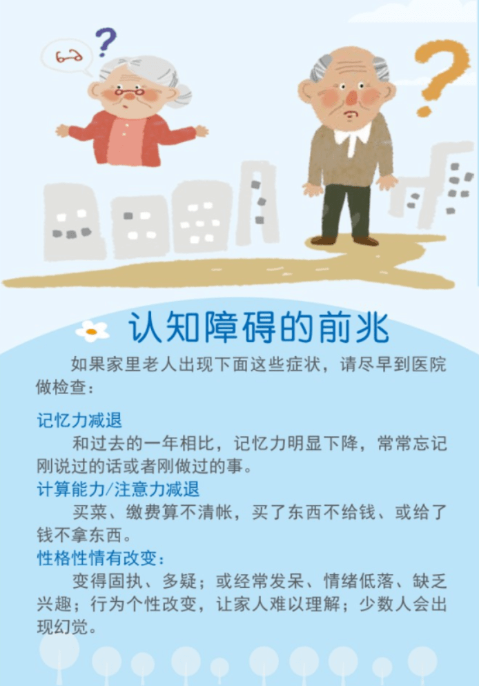 老年健康宣传周丨提升健康素养,乐享银龄生活,漫谈认知障碍_老人