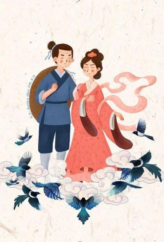 竹韵海外亘古凝眸泪痕湿牵牛织女路迢迢173