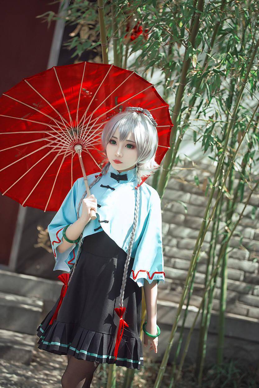 tya事务所 奀狐作品 洛天依三月雨cosplay