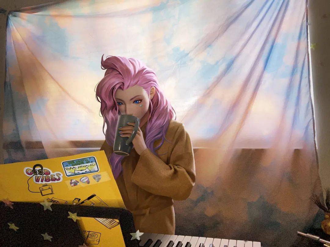 《英雄联盟》新英雄seraphine更新推文!