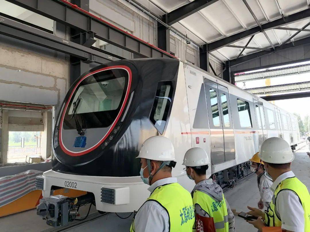 抢先看太原地铁2号线这些站点曝光自动驾驶开始调试