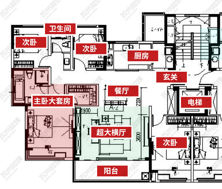 狮山村户型刚曝光!太奢侈,全是6层大平层!4房起步!仁恒,华发联合开发