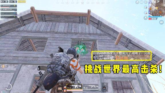 刺激战场挑战最高99击杀记录当我杀死第21人时就吃鸡了