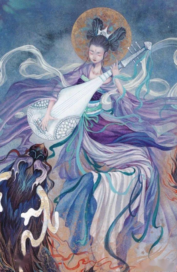 古风神话精怪插画,不一样的古风世界,超赞-搜狐大视野-搜狐新闻