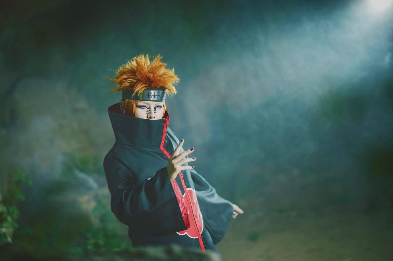 【火影忍着】六道佩恩 天道cosplay
