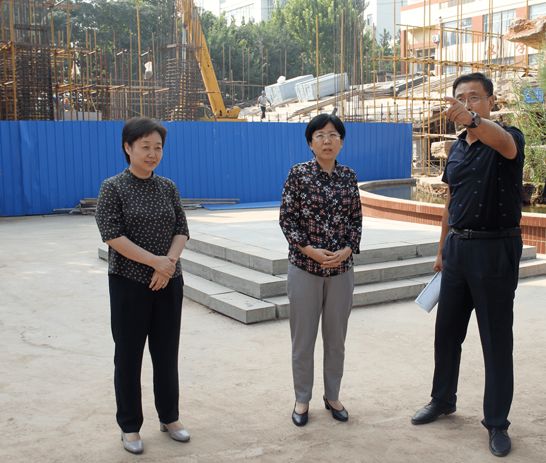 临清市委副书记市长祁学兰调研教育工作