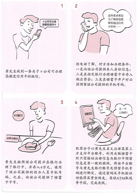 反洗钱漫画生活中的洗钱风险二