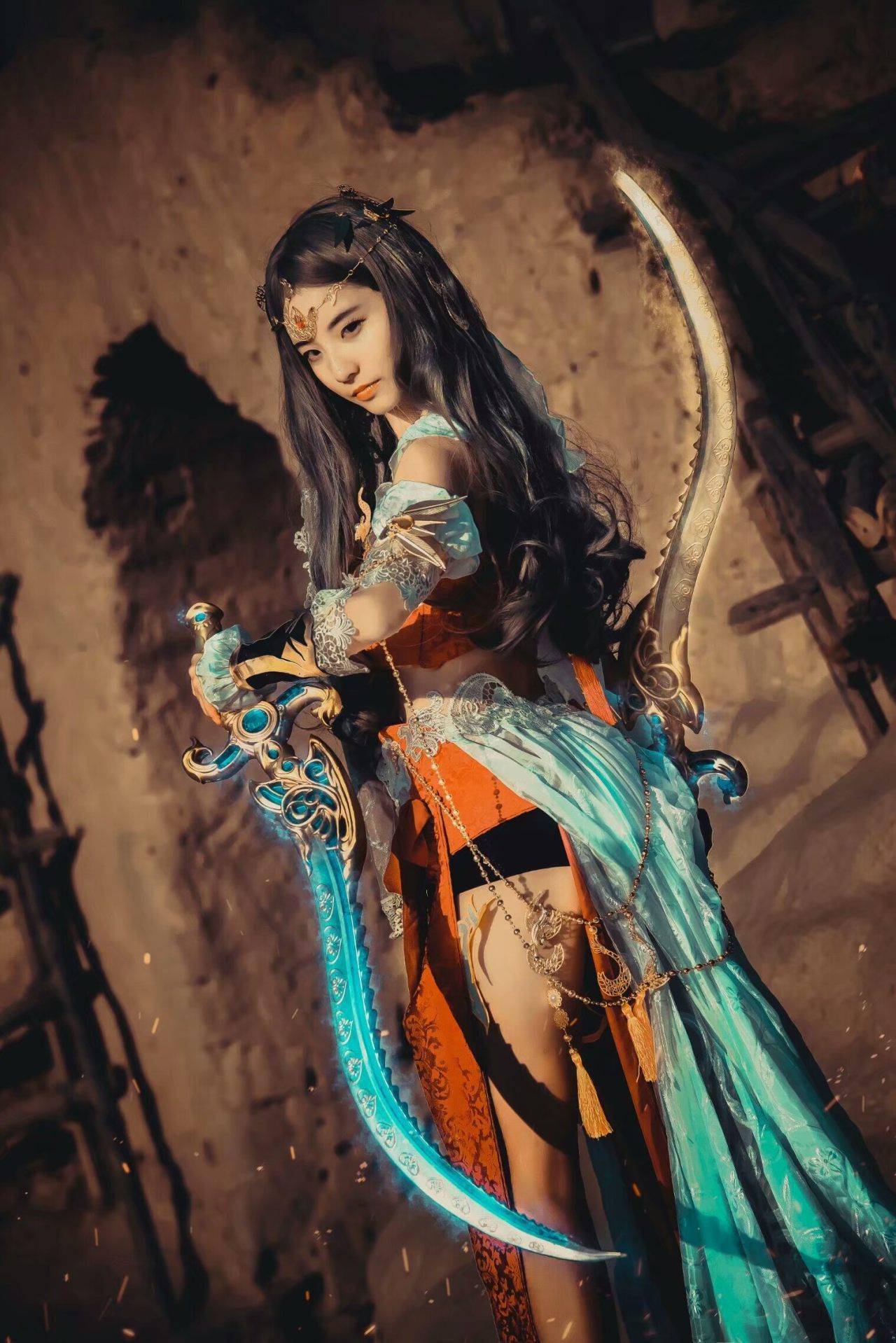 剑网三 朔雪喵姐cosplay
