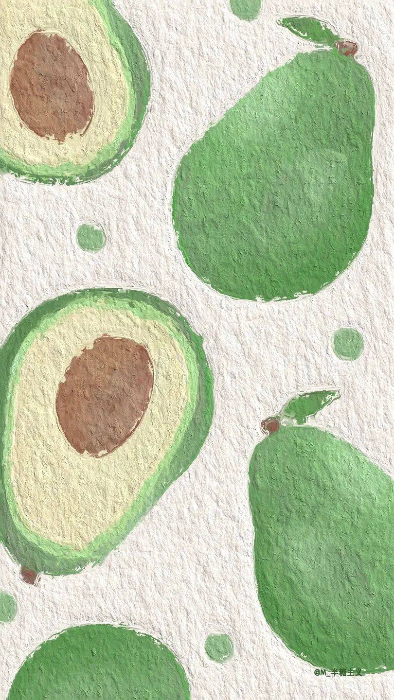 壁纸安利又仙又萌的水果背景图你值得拥有