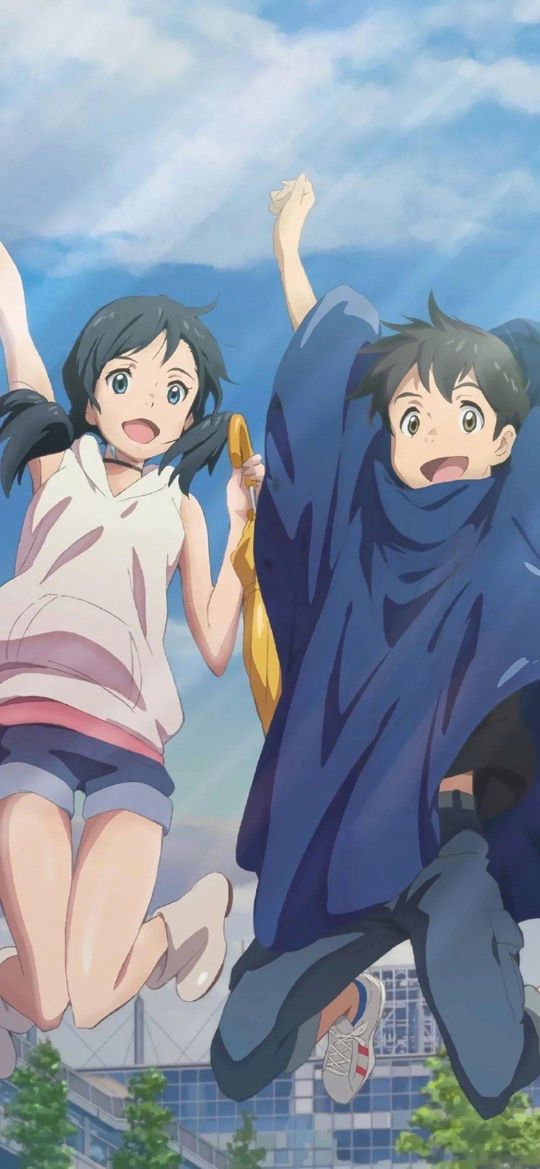 |天气之子·壁纸| "比起晴空,我更需要你" ​_世界