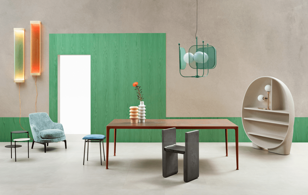 马卡龙色的软装搭配爱极了这么甜的空间设计