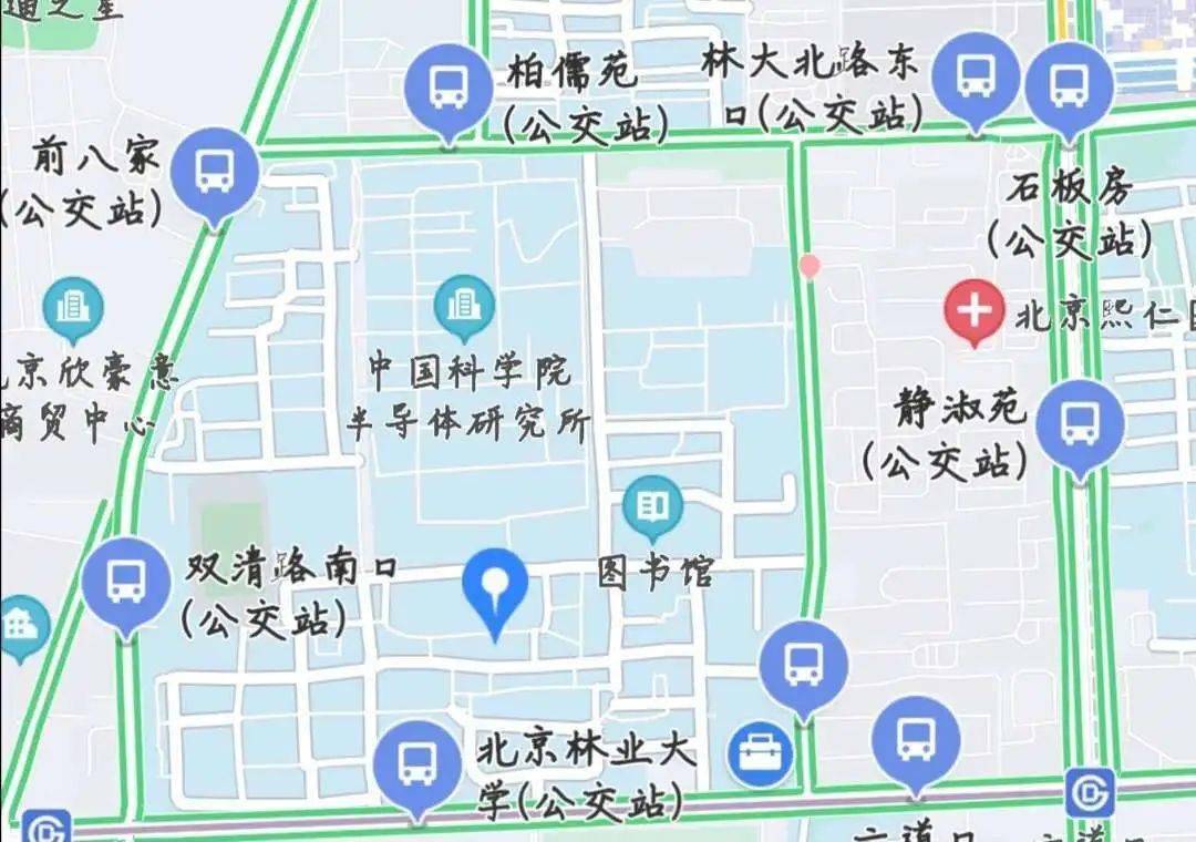 出于地理位置的优势,北林周围的交通条件非常完备和便利.